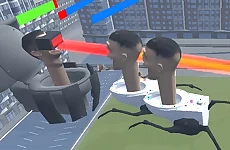 Merge Toilet Skib Fight