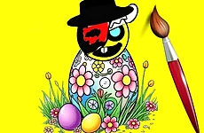 Sprunki Easter Coloring