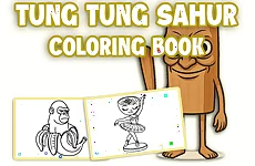Tung Tung Sahur Coloring Book
