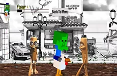 Chicken Jockey Tung Tung Sahur Fight