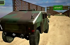 Military Vehicle Driving Simulation